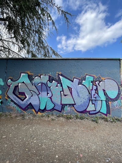 Grey and Colorful Stylewriting by Gauner. This Graffiti is located in Germany and was created in 2022. This Graffiti can be described as Stylewriting and Wall of Fame.