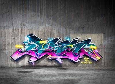 Colorful Stylewriting by Pencil. This Graffiti is located in Stockholm, Sweden and was created in 2022. This Graffiti can be described as Stylewriting and Abandoned.