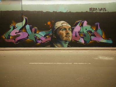 Colorful Stylewriting by Mister Oreo and Weis. This Graffiti is located in bochum, Germany and was created in 2022. This Graffiti can be described as Stylewriting, Characters and Wall of Fame.