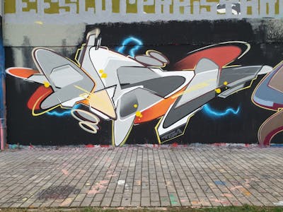 Grey and Colorful Stylewriting by Dirt. This Graffiti is located in Leipzig, Germany and was created in 2022. This Graffiti can be described as Stylewriting and Wall of Fame.