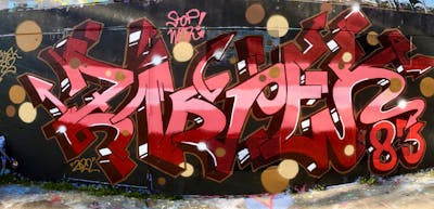 Coralle and Red Stylewriting by ZWEK83. This Graffiti is located in Bern, Switzerland and was created in 2022.