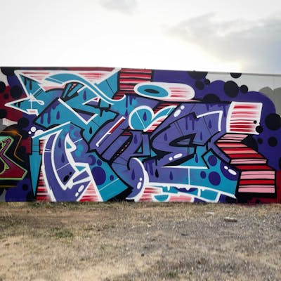 Colorful and Violet Stylewriting by SORIE. This Graffiti is located in Tel aviv, Israel and was created in 2022.