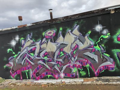 Colorful Stylewriting by Zefir. This Graffiti is located in Poland and was created in 2022.