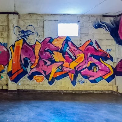 Colorful Stylewriting by Nevs. This Graffiti is located in Philippines and was created in 2021. This Graffiti can be described as Stylewriting and Abandoned.