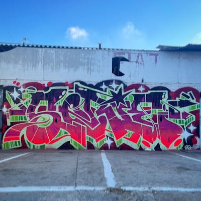 Colorful Stylewriting by SORIE. This Graffiti is located in Tel aviv, Israel and was created in 2022.