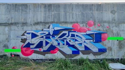 Chrome and Colorful Stylewriting by Zire. This Graffiti is located in Israel and was created in 2023.