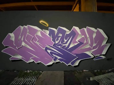 Coralle and Violet Stylewriting by SUR2. This Graffiti is located in Belgium and was created in 2022.