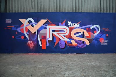 Colorful Stylewriting by Virus. This Graffiti is located in Porto, Portugal and was created in 2021. This Graffiti can be described as Stylewriting and Futuristic.
