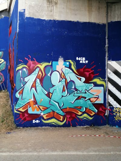 Colorful Stylewriting by WIZ ART. This Graffiti is located in Brescia, Italy and was created in 2021. This Graffiti can be described as Stylewriting and Wall of Fame.
