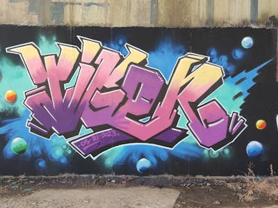 Coralle and Colorful Stylewriting by Tiger. This Graffiti is located in OSIJEK, Croatia and was created in 2023.