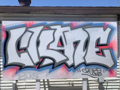 Chrome Stylewriting by crazeOne. This Graffiti is located in San Diego, United States and was created in 2022.