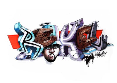 Colorful Blackbook by Mind21.SNC and Ressel. This Graffiti is located in Mainz, Germany and was created in 2022. This Graffiti can be described as Blackbook.