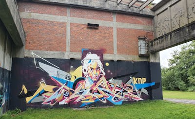 Colorful Stylewriting by Wery, KDP, 5FC and Kens. This Graffiti is located in Itzehoe, Germany and was created in 2021. This Graffiti can be described as Stylewriting, Characters and Abandoned.