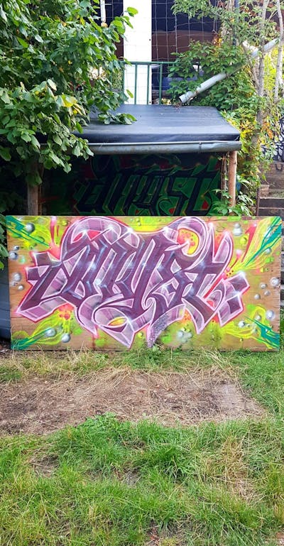 Colorful Stylewriting by angst. This Graffiti is located in Bitterfeld, Germany and was created in 2020. This Graffiti can be described as Stylewriting and Abandoned.