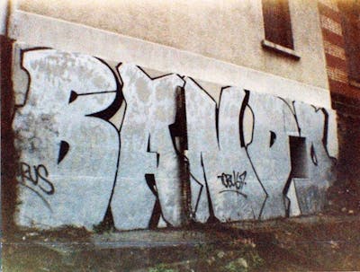Chrome Stylewriting by Bando. This Graffiti is located in Germany and was created in 1987. This Graffiti can be described as Stylewriting and Street Bombing.