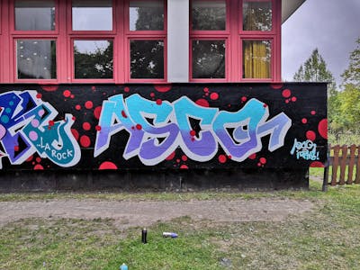 Colorful Stylewriting by Asco. This Graffiti is located in Hamburg, Germany and was created in 2020. This Graffiti can be described as Stylewriting and Wall of Fame.