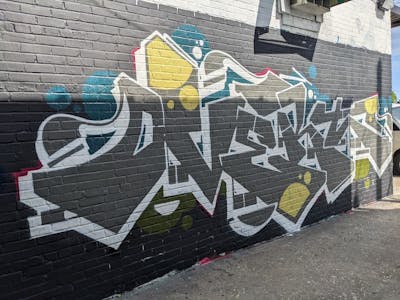 Grey Stylewriting by OVERT. This Graffiti is located in United States and was created in 2022.