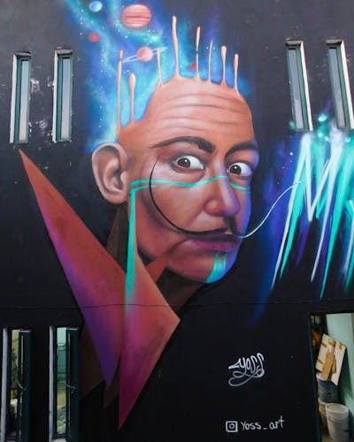 Colorful Characters by Yoss. This Graffiti is located in Querétaro, Mexico and was created in 2022.