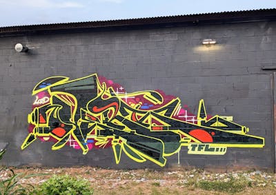 Black and Yellow and Colorful Stylewriting by OVERT and LORDS CREW. This Graffiti is located in United States and was created in 2023.
