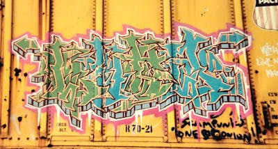 Colorful Stylewriting by Kuhr. This Graffiti is located in United States and was created in 2003.