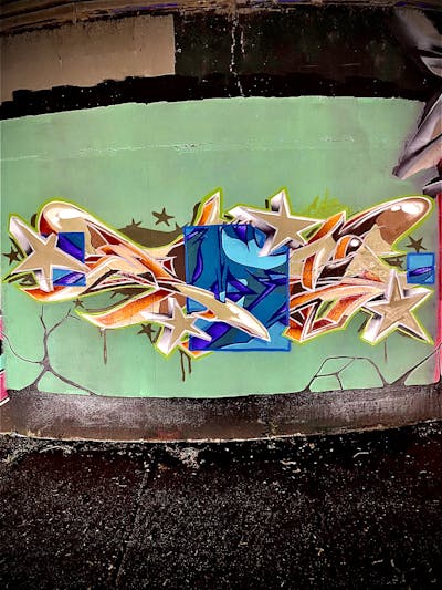 Colorful Stylewriting by EmzG. This Graffiti is located in Switzerland and was created in 2022. This Graffiti can be described as Stylewriting and Wall of Fame.