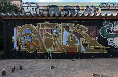 Brown and Colorful Stylewriting by Stier. This Graffiti is located in Germany and was created in 2020. This Graffiti can be described as Stylewriting and Wall of Fame.
