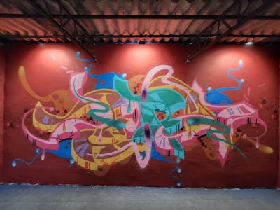 Colorful Stylewriting by Dipa. This Graffiti is located in Berlin, Germany and was created in 2022.