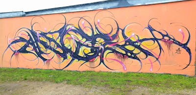 Black and Colorful Stylewriting by angst. This Graffiti is located in Germany and was created in 2023.