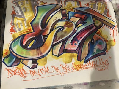 Colorful Blackbook by XQIZIT. This Graffiti is located in Jamaica Queens, United States and was created in 2024. This Graffiti can be described as Blackbook.