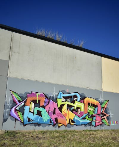 Colorful Stylewriting by Gator. This Graffiti is located in Australia and was created in 2023.