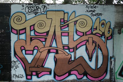Colorful Stylewriting by CesarOne.SNC. This Graffiti is located in Germany and was created in 2017. This Graffiti can be described as Stylewriting and Wall of Fame.