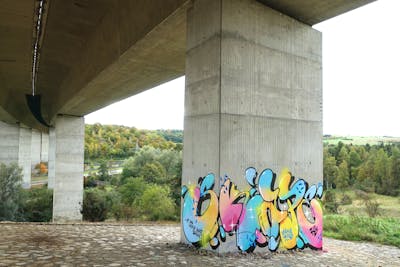 Colorful Stylewriting by S.KAPE289 and Skape289. This Graffiti is located in Germany and was created in 2021.