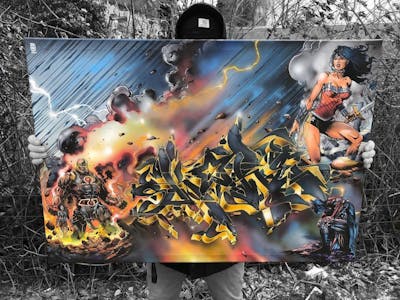 Editorial Collection: Our favorite graffiti influenced canvas works