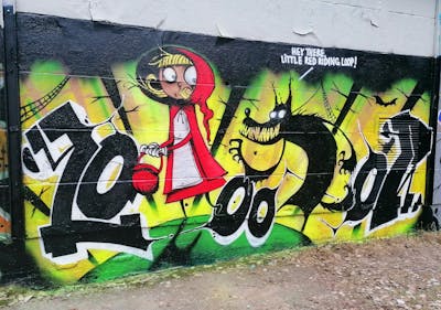 Black and Yellow Stylewriting by Loop . Bad Seeds. This Graffiti is located in Finland and was created in 2022. This Graffiti can be described as Stylewriting and Characters.