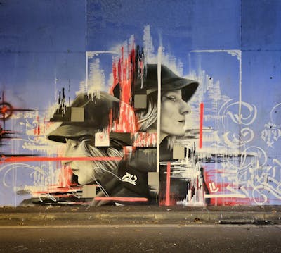 Grey Characters by Mister Oreo. This Graffiti is located in Parma, Italy and was created in 2023. This Graffiti can be described as Characters and Streetart.