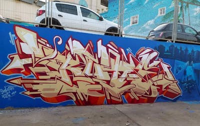 Colorful Stylewriting by Rudi and Rudiart. This Graffiti was created in 2021 but its location is unknown. This Graffiti can be described as Stylewriting.