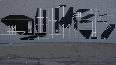 Black and Grey Stylewriting by 0umes. This Graffiti is located in United States and was created in 2023. This Graffiti can be described as Stylewriting, Streetart and Futuristic.