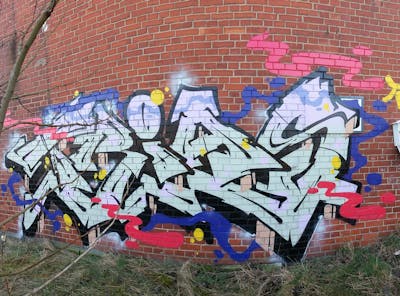 Colorful Stylewriting by Trias. This Graffiti is located in Germany and was created in 2023.