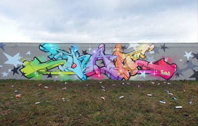 Colorful Stylewriting by S.KAPE289. This Graffiti is located in Germany and was created in 2022.