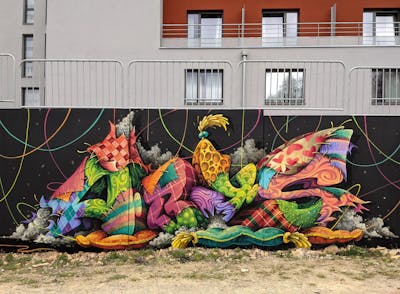 Colorful Stylewriting by Abys. This Graffiti is located in Nancy, France and was created in 2022. This Graffiti can be described as Stylewriting, 3D and Streetart.