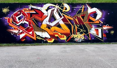 Colorful Stylewriting by Spant. This Graffiti is located in Levadia, Greece and was created in 2021.