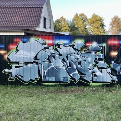 Grey and Colorful Stylewriting by Kamar. This Graffiti is located in Moscow, Russian Federation and was created in 2023.
