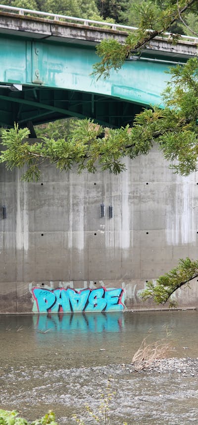 Cyan Stylewriting by Phase. This Graffiti is located in United States and was created in 2024. This Graffiti can be described as Stylewriting and Street Bombing.