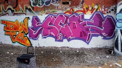Colorful Abandoned by TC, BFC, BMT, Scorp and tdn. This Graffiti is located in NEW YORK CITY, United States and was created in 2021.