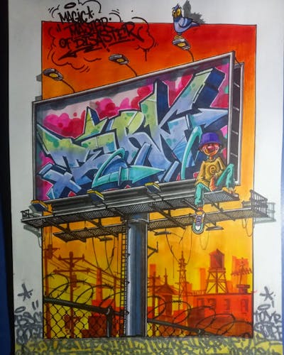 Colorful Blackbook by TRK. This Graffiti is located in Minsk, Belarus and was created in 2022. This Graffiti can be described as Blackbook.