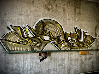 Colorful Stylewriting by Truk. This Graffiti is located in France and was created in 2022. This Graffiti can be described as Stylewriting and Abandoned.