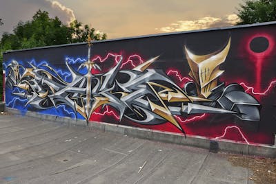 Colorful Stylewriting by Rays. This Graffiti is located in Germany and was created in 2020.