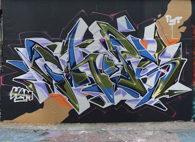 Colorful Stylewriting by Chips. This Graffiti is located in London, United Kingdom and was created in 2023.