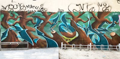 Colorful Stylewriting by Become. This Graffiti is located in copenhagen, Denmark and was created in 2021. This Graffiti can be described as Stylewriting and 3D.