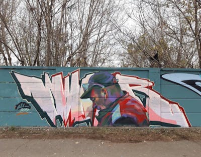 Colorful Stylewriting by Wuper. This Graffiti is located in Serbia and was created in 2019. This Graffiti can be described as Stylewriting, Characters and Streetart.
